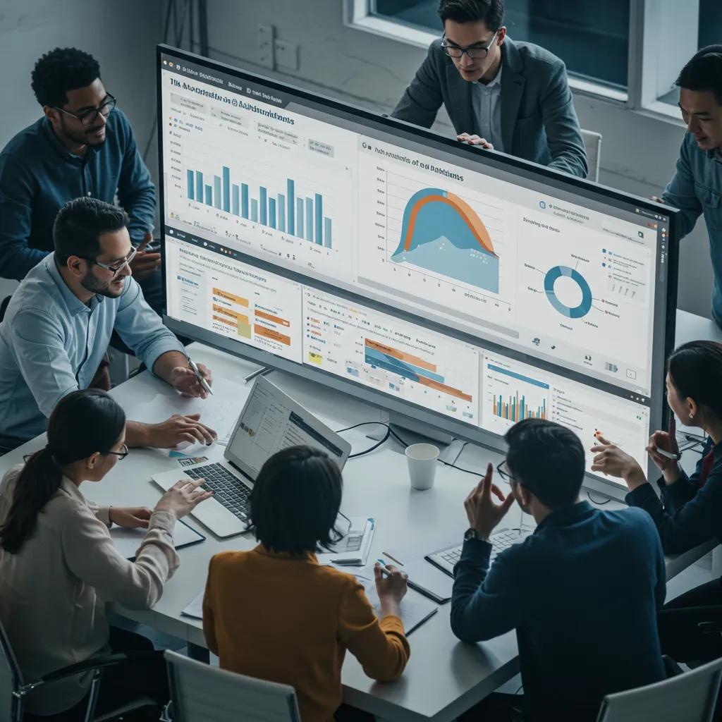 Team collaborating on Excel automation benefits in a modern office